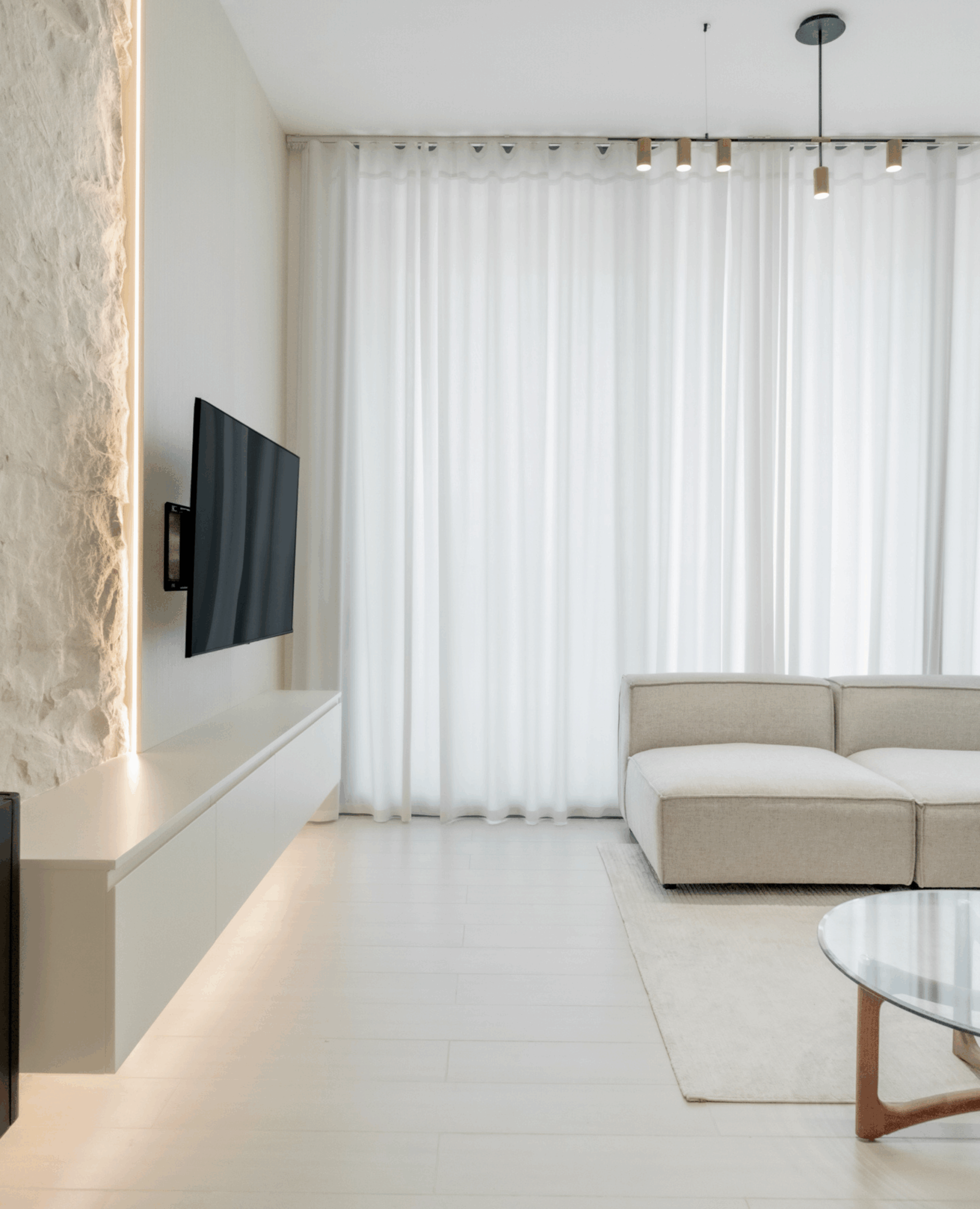 Binghatti Amber, JVC <br> Custom TV Wall & Built-In Storage